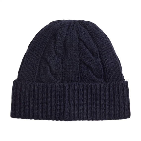 Polo Ralph Lauren Polo Bear Cable Wool-Blend Hue, Navy